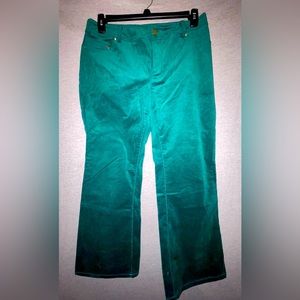 IMAN Corduroy Dark Green Pants